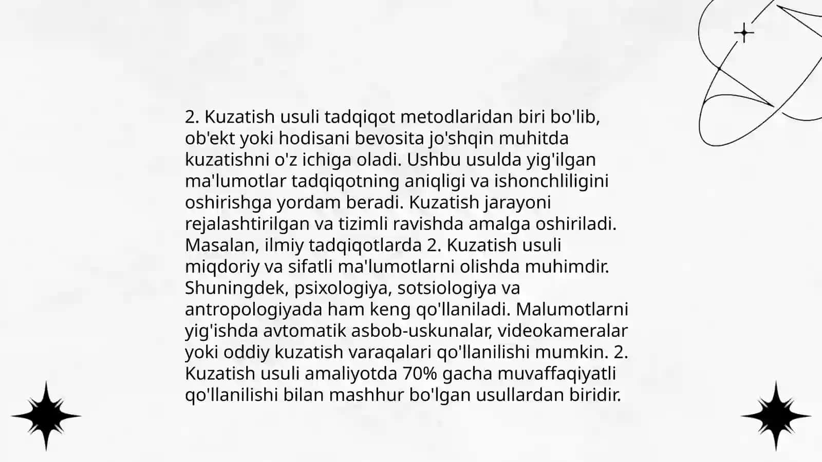 UMUMIY PSIXOLOGIYANING ILMIY TADQIQOT USULLARI 4