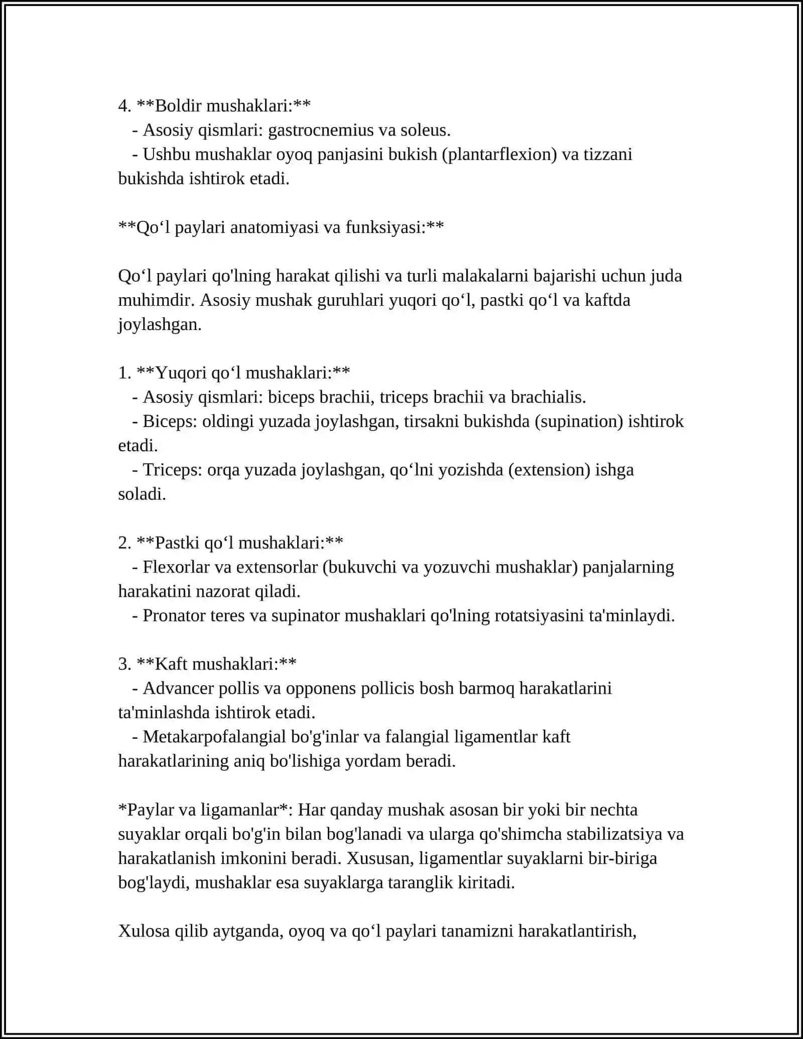 OYOQ QOʻL PAYLARI SHIKASTLANISHI 4