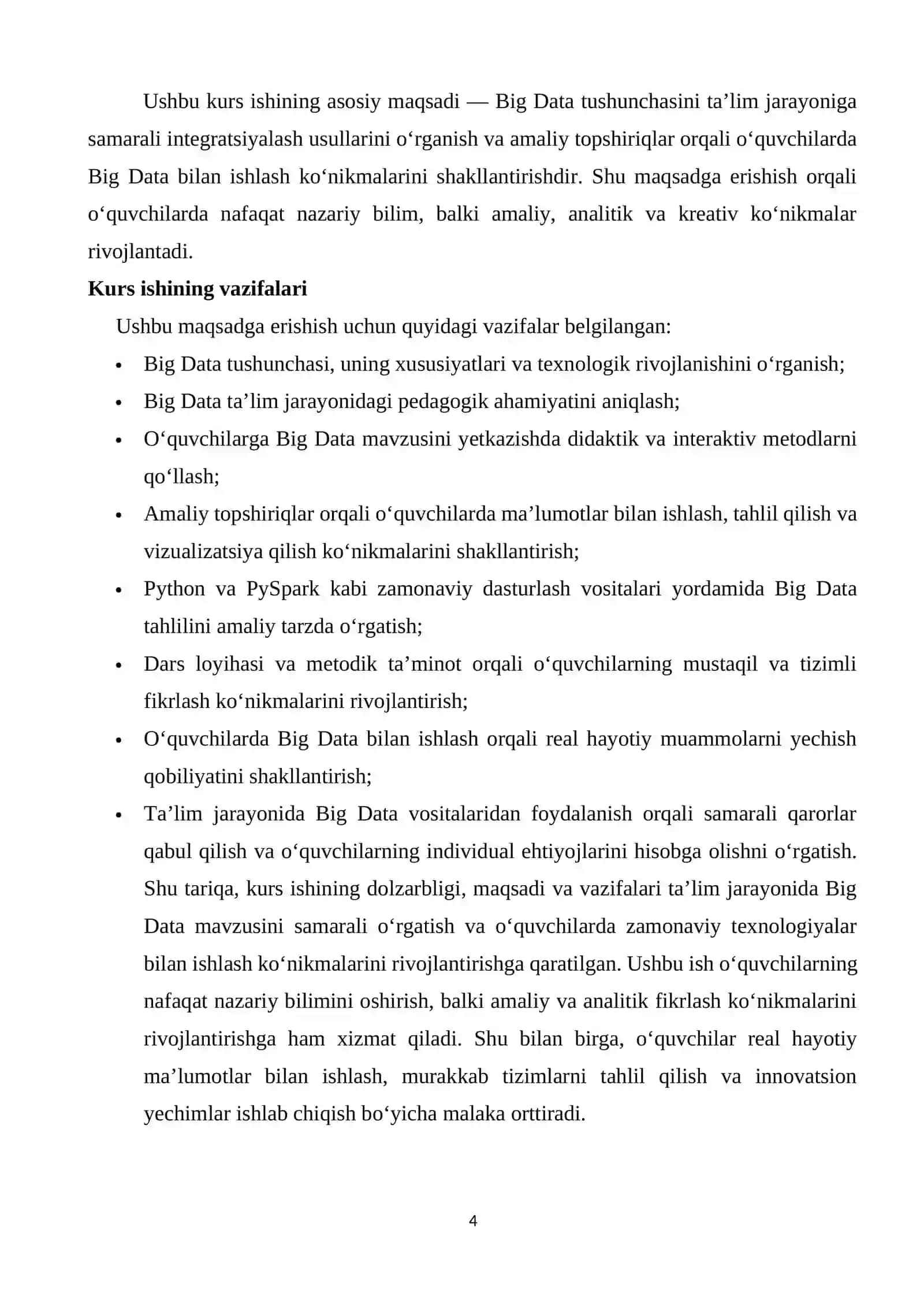 Big Data tushunchasini o‘quvchilarga o‘rgatish metodlari 4