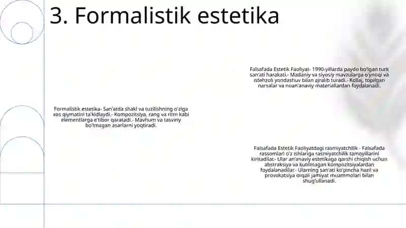 Falsafada Estetik Faoliyat 4