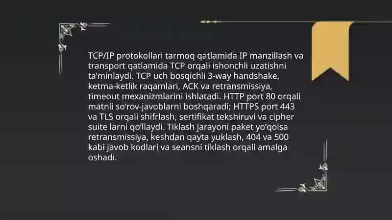 Tarmoq orqali ma’lumotlarni tiklash: server–klient modeli 4