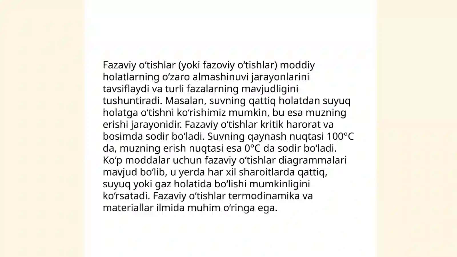 Modda almashinish jarayonlari 4