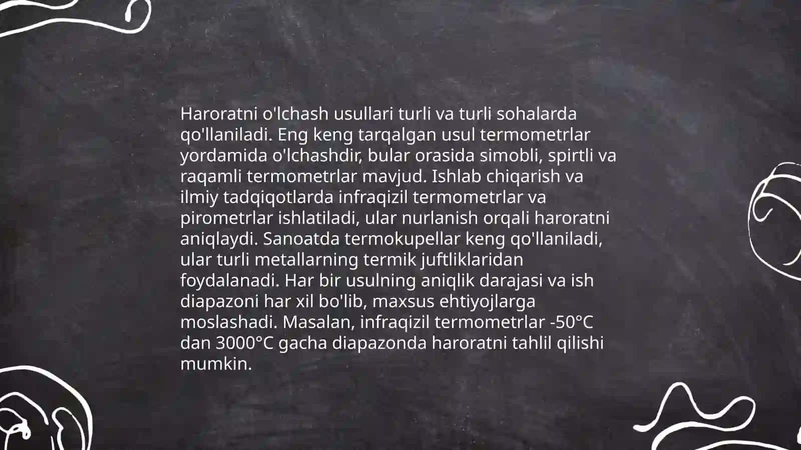 Termometriya asoslari 4