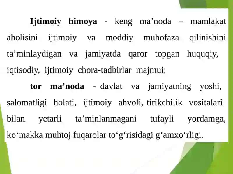 AHOLINI IJTIMOIY HIMOYALASH ASOSLARI 4