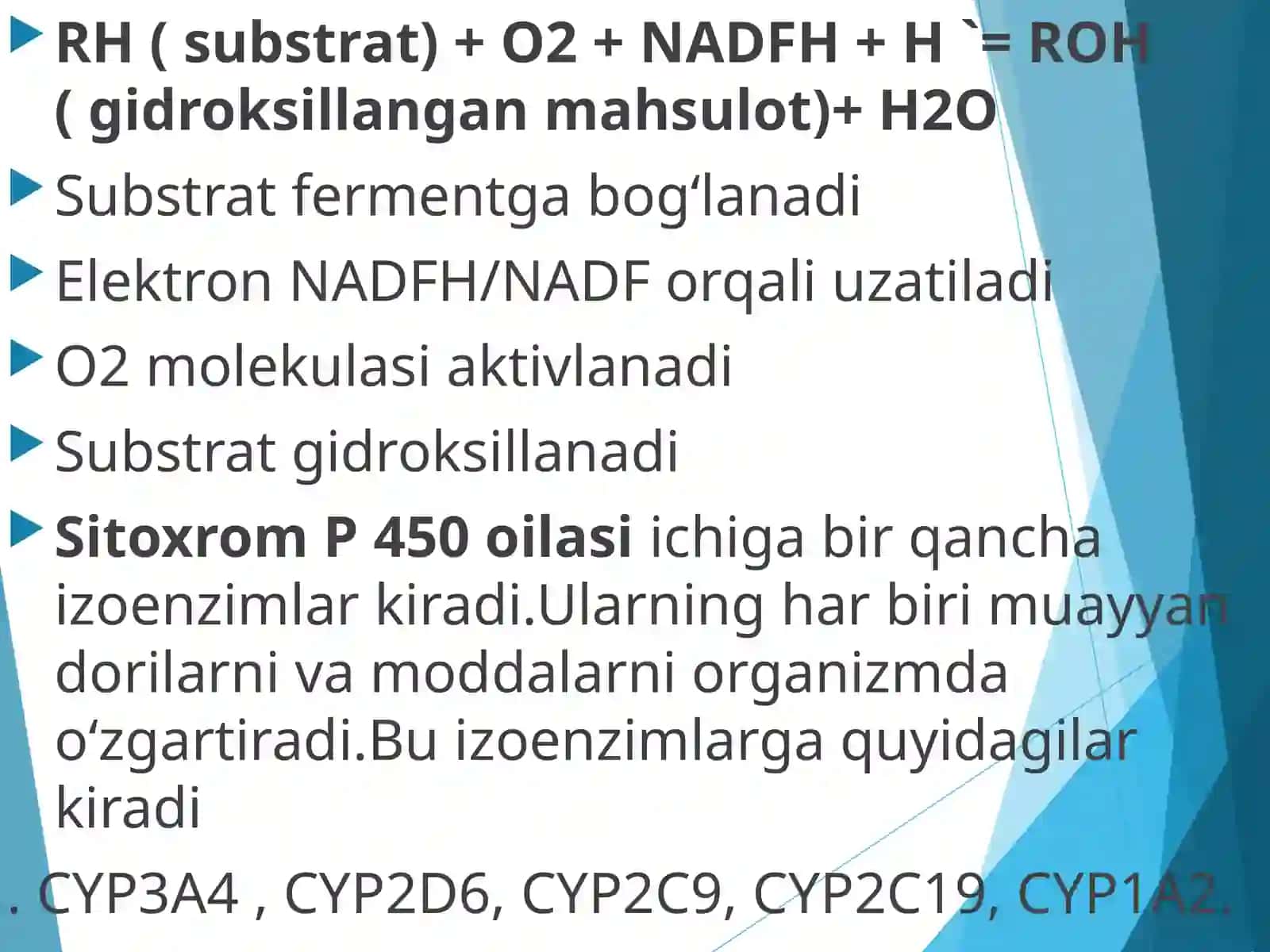 Sitoxrom P450 Induktorlari va Ingibitorlari 4