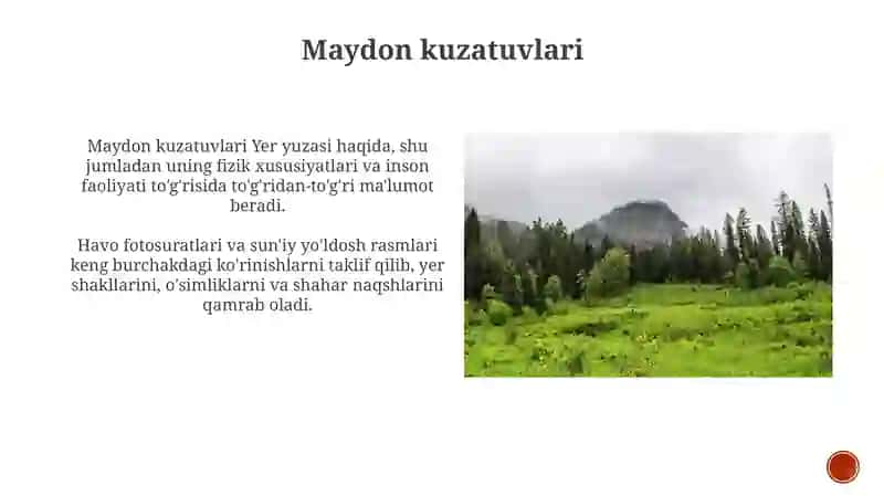 Kartografik Ma'lumot Manbalari 4