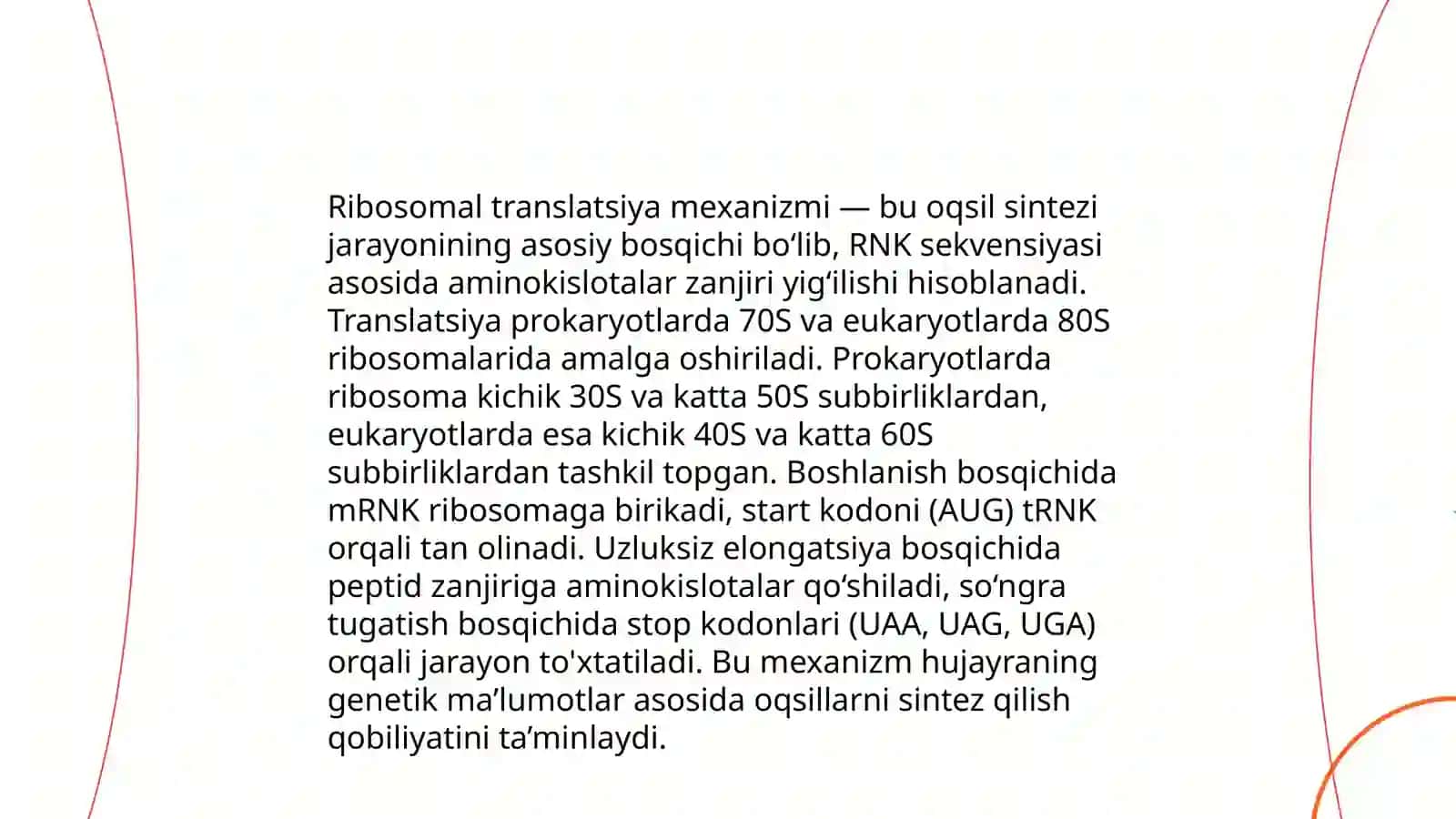 Oqsil biosintezi ingibitorlari 4