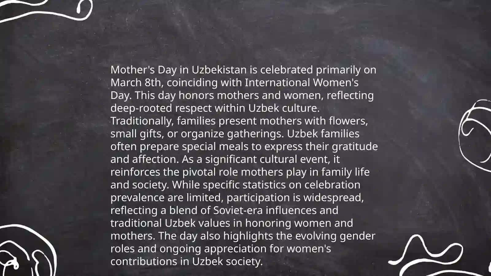 International Mother's Day in Uzbekistan 4