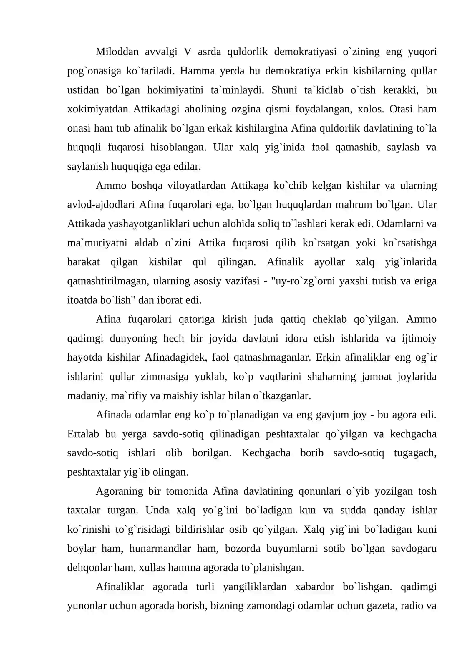 Afina quldorlik demokratiyasi 4