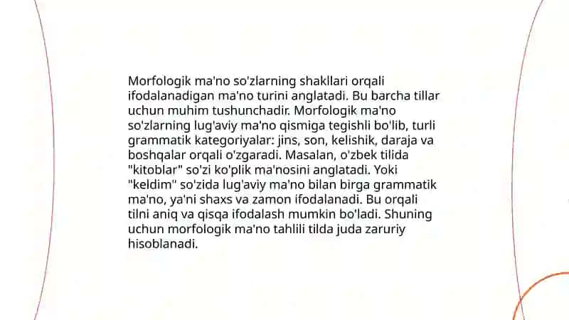 Grammatik maʼnoni ifodalash va usullari 4