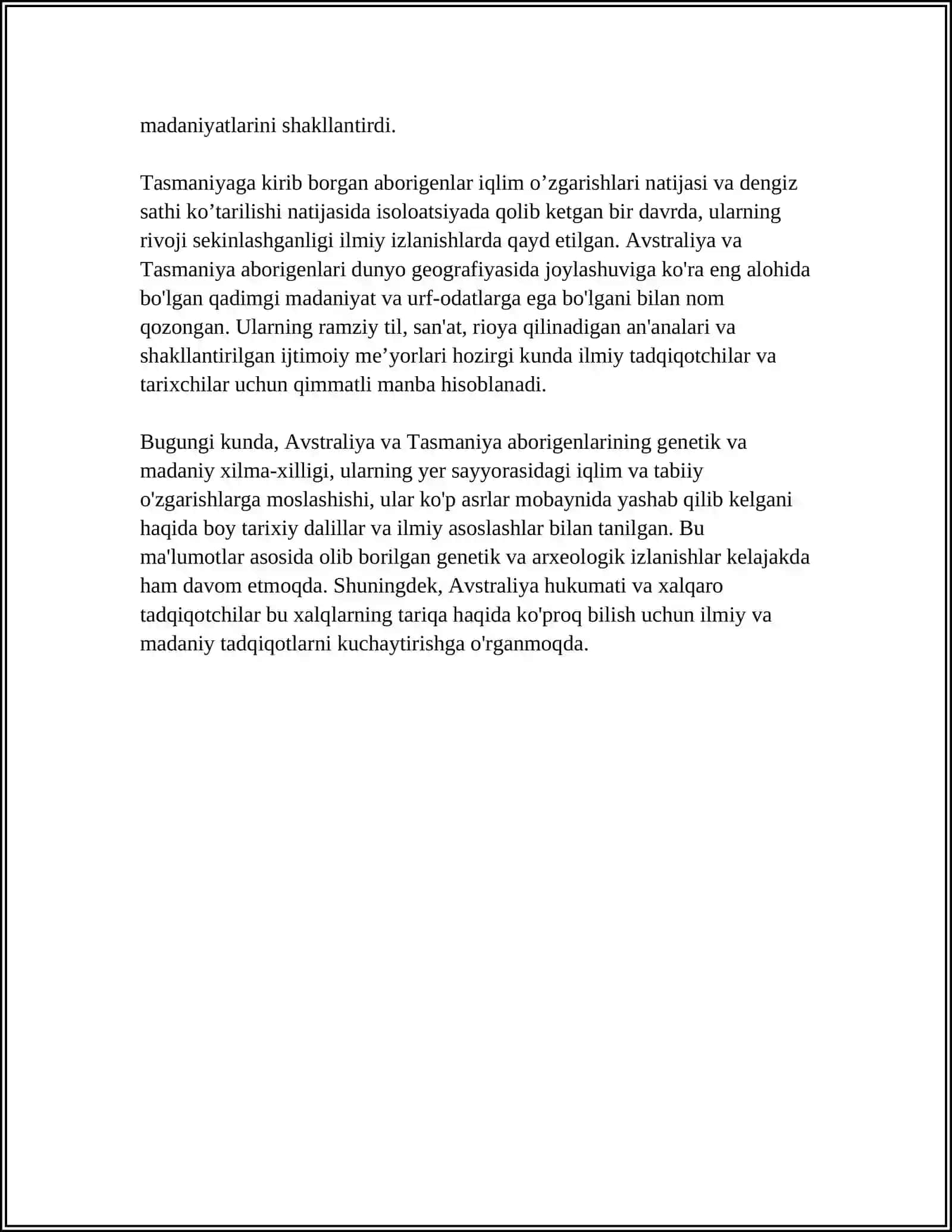 AVSTRALIYA VA TASMANIYA XALQLARI TARIXI 4