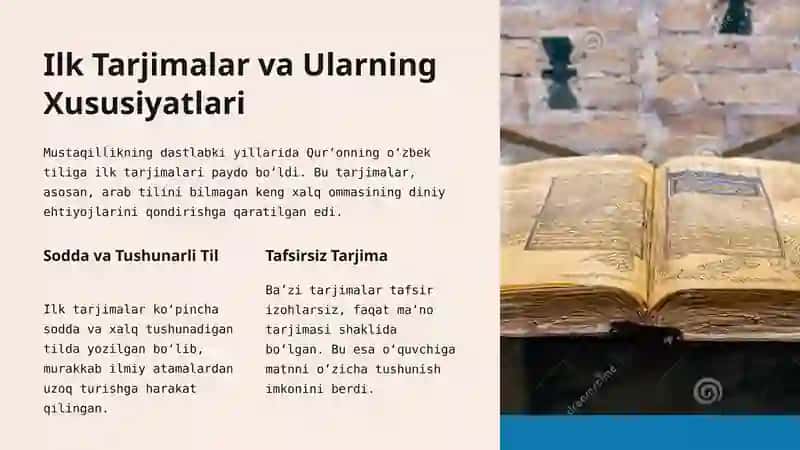 Qurʼon Tarjimalari va Tafsirlari 4