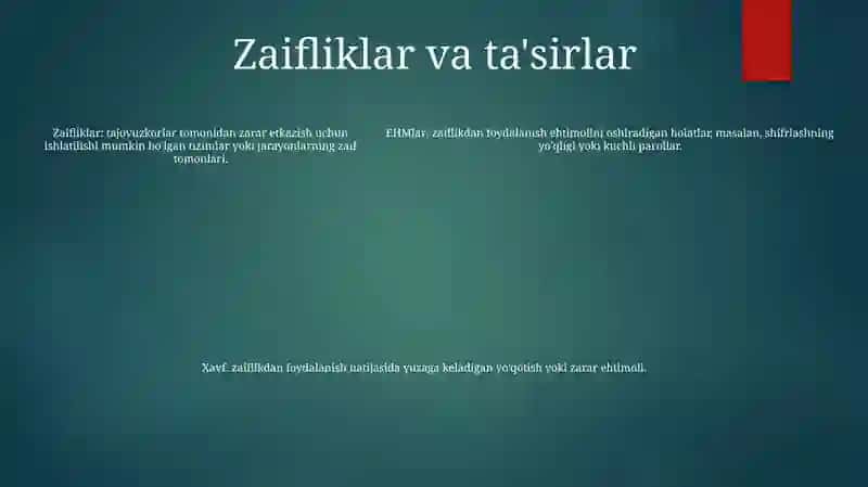 Axborot Xavfsizligi haqida qo'llanma 4