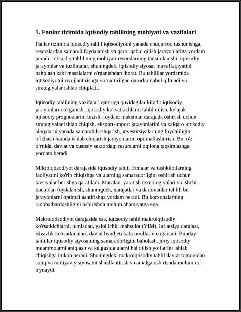 Iqtisodiy Tahlil 4
