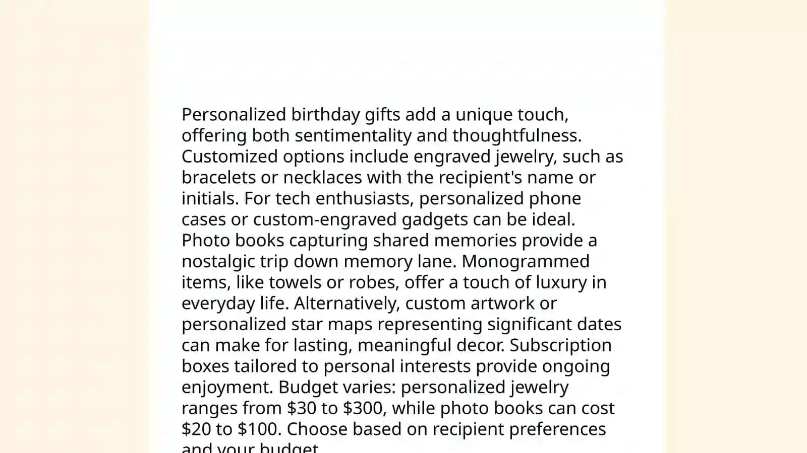 Popular birthday gift trends 4