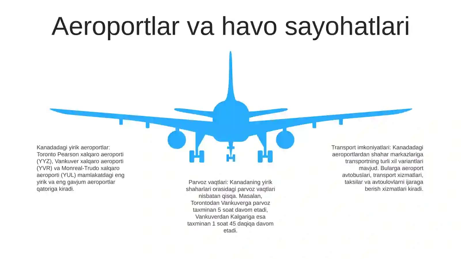 Kanadada Turistlarga Transport Hizmati 4