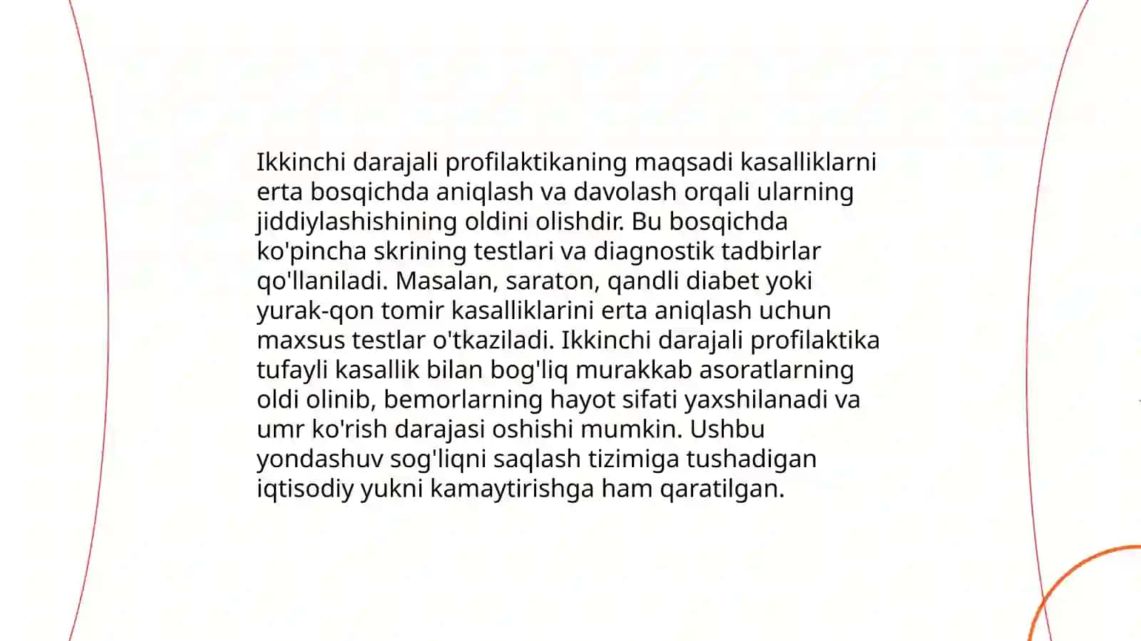 Profilaktika darajalari haqida tushuncha 4
