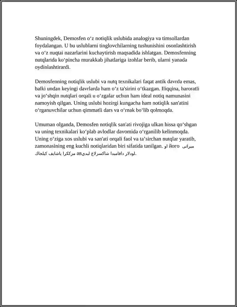 DEMOSFEN NOTIQLIK FAOLIYATI HAQIDA 4