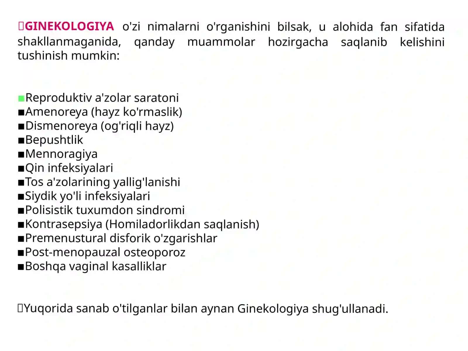 GINEKOLOGIYA 4