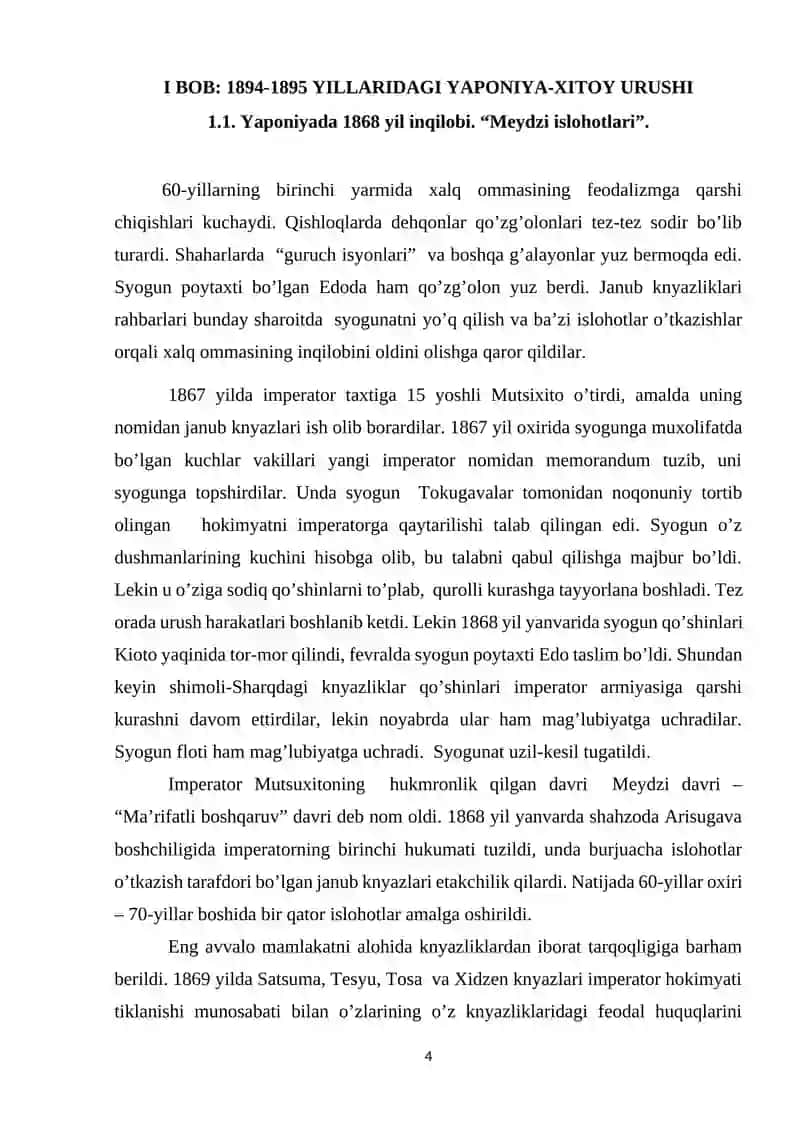 1894-1895 YILLARIDAGI YAPONIYA-XITOY URUSHI 4