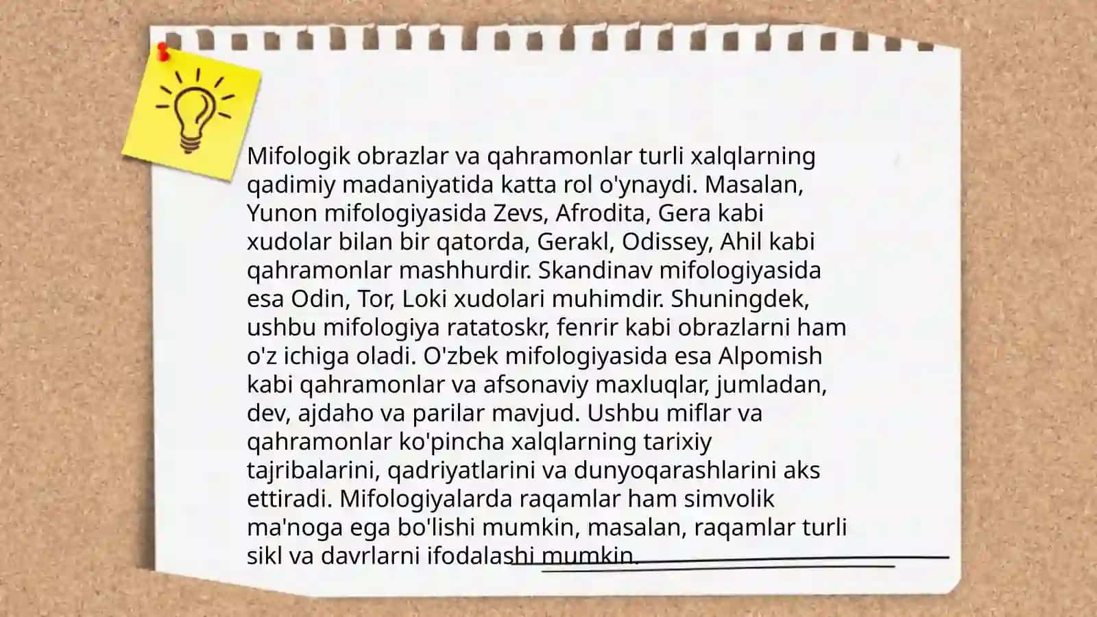 Oʻzbek mifologiyasida oʻzbek mumtoz adabiyoti 4