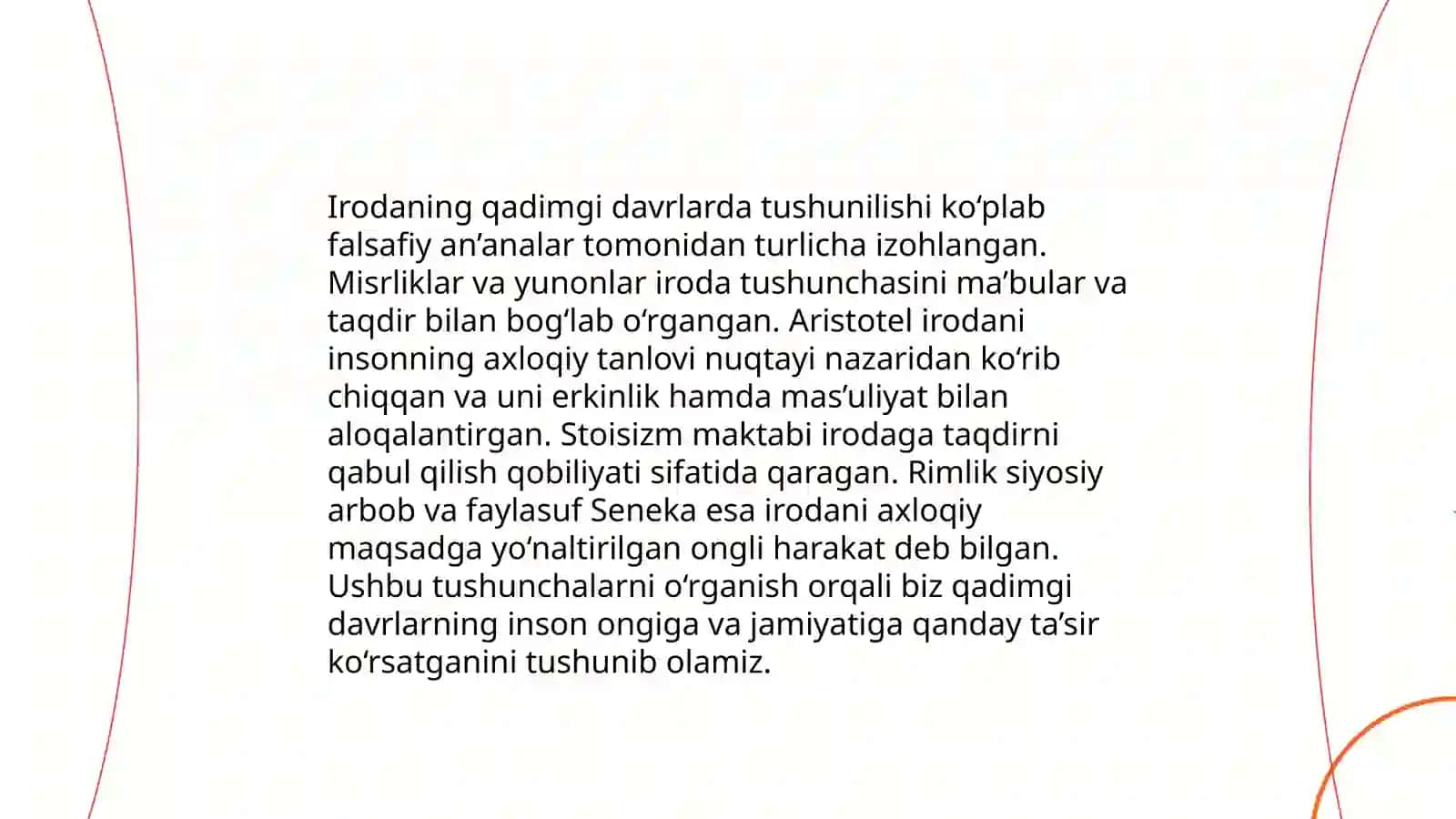 Irodani o'rganishning falsafiy asoslari 4
