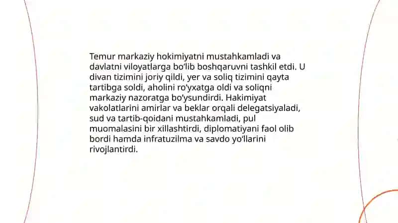 Amir Temur buyuk davlat arbobi va sarkarda 4