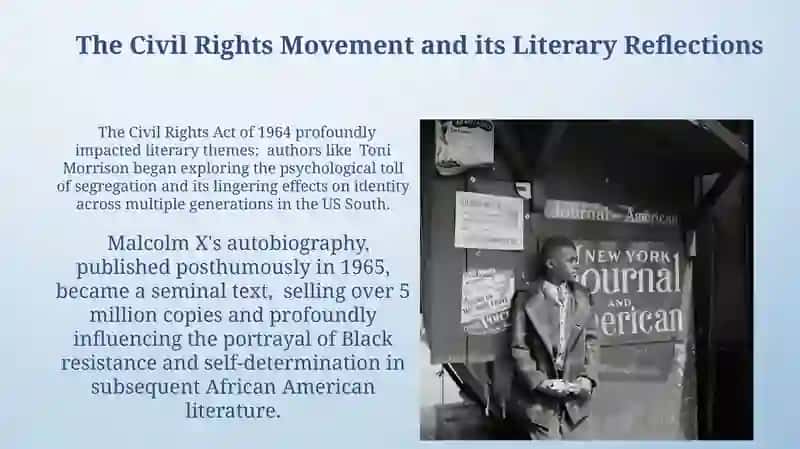 The evolution of African American literature during the XX century 4