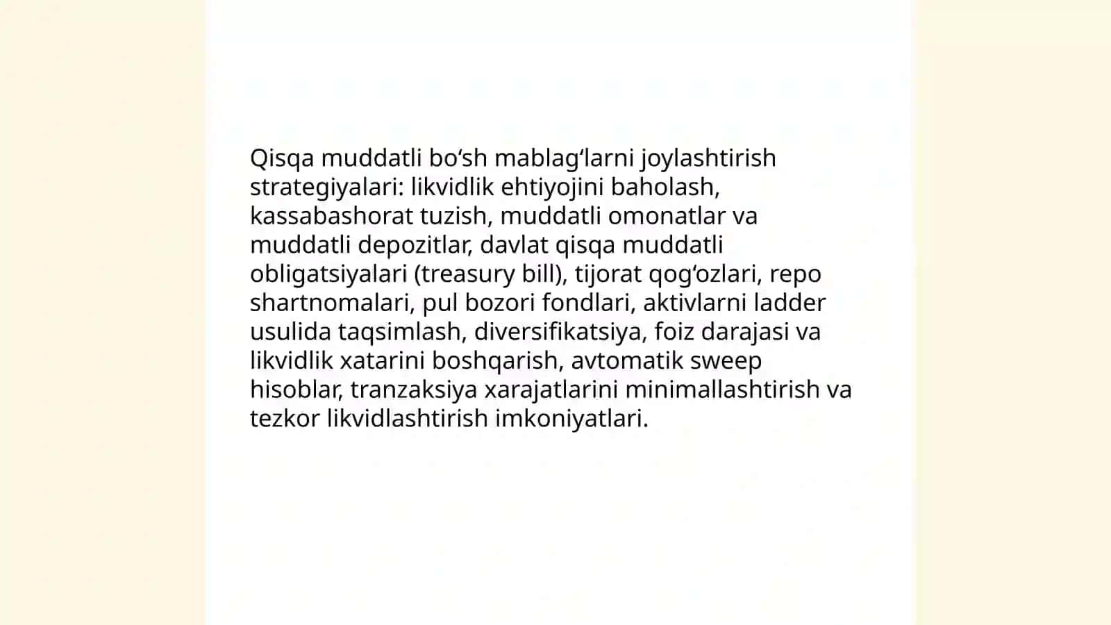 Moliyaviy rejalashtirish 4