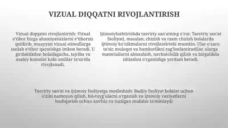 Tasviriy Faoliya 4