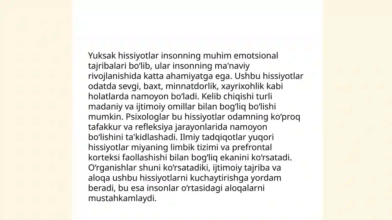 Yuksak hissiyot haqida 4