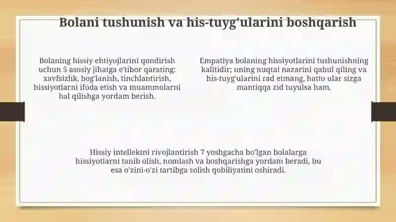 Jazosiz tarbiya 4