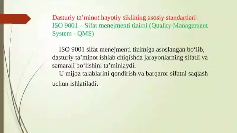 DASTURIY TA’MINOTNING HAYOTIY TAHLILI 4