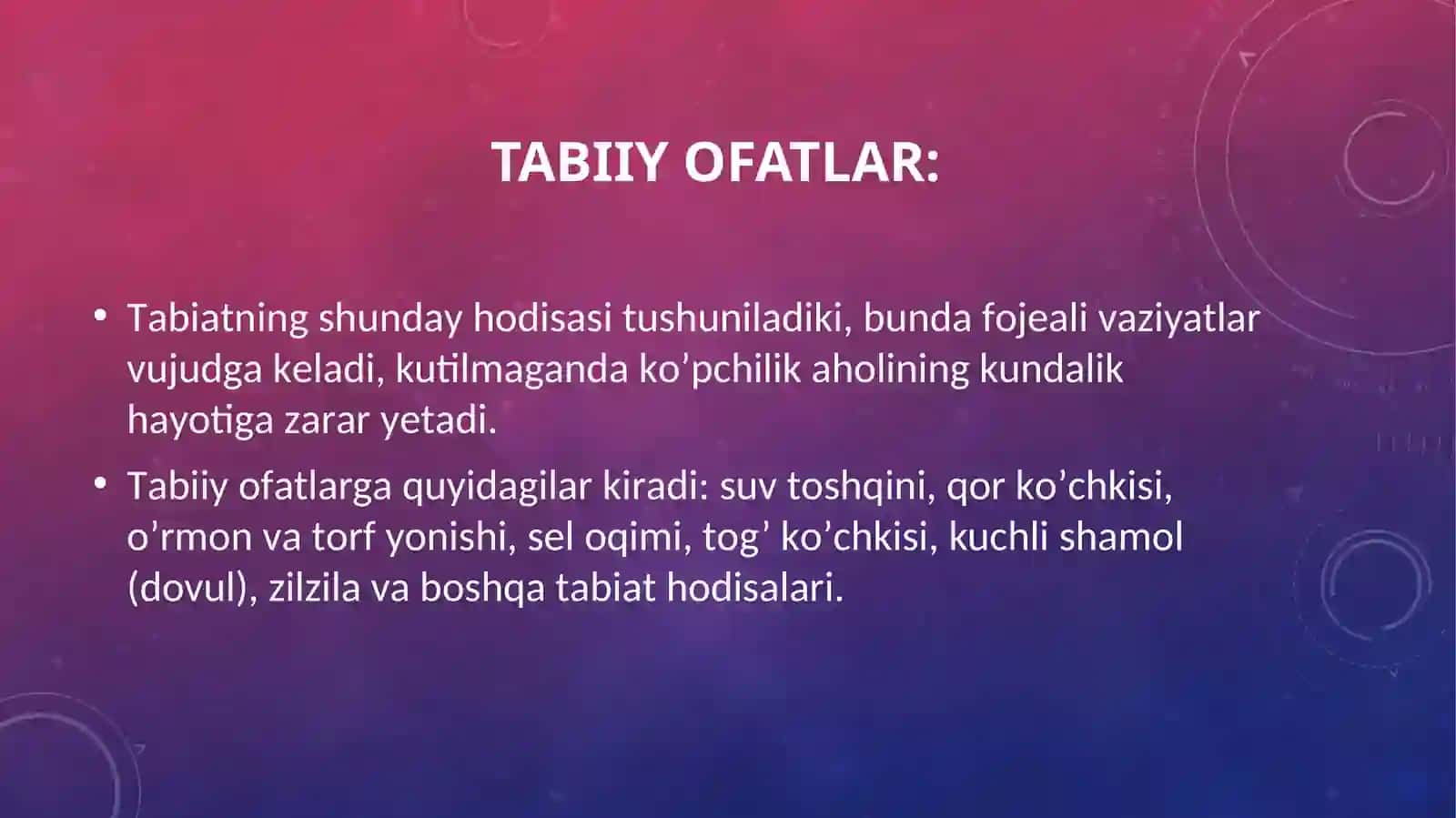 Abduazimov Samandarning hayot faoliyati xavfsizligi 4