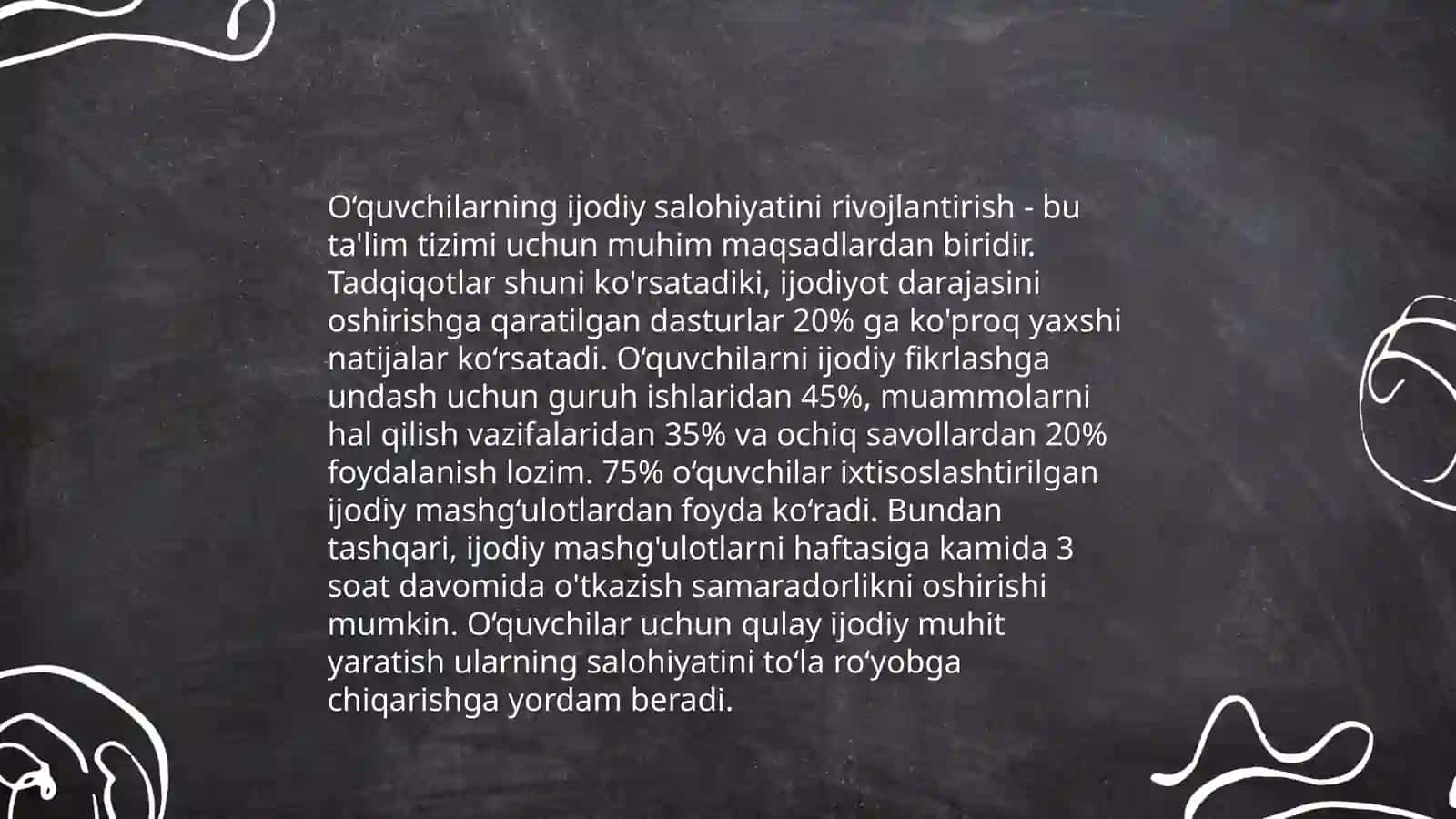 O‘quvchilarni art pedagogikasida tarbiyalash 4