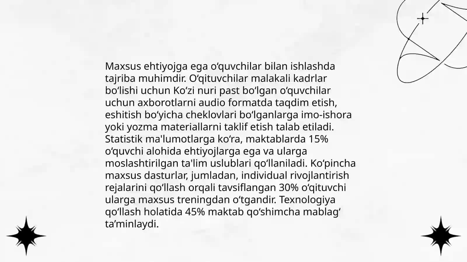 Inklyuziv ta'lim g'oyalari 4