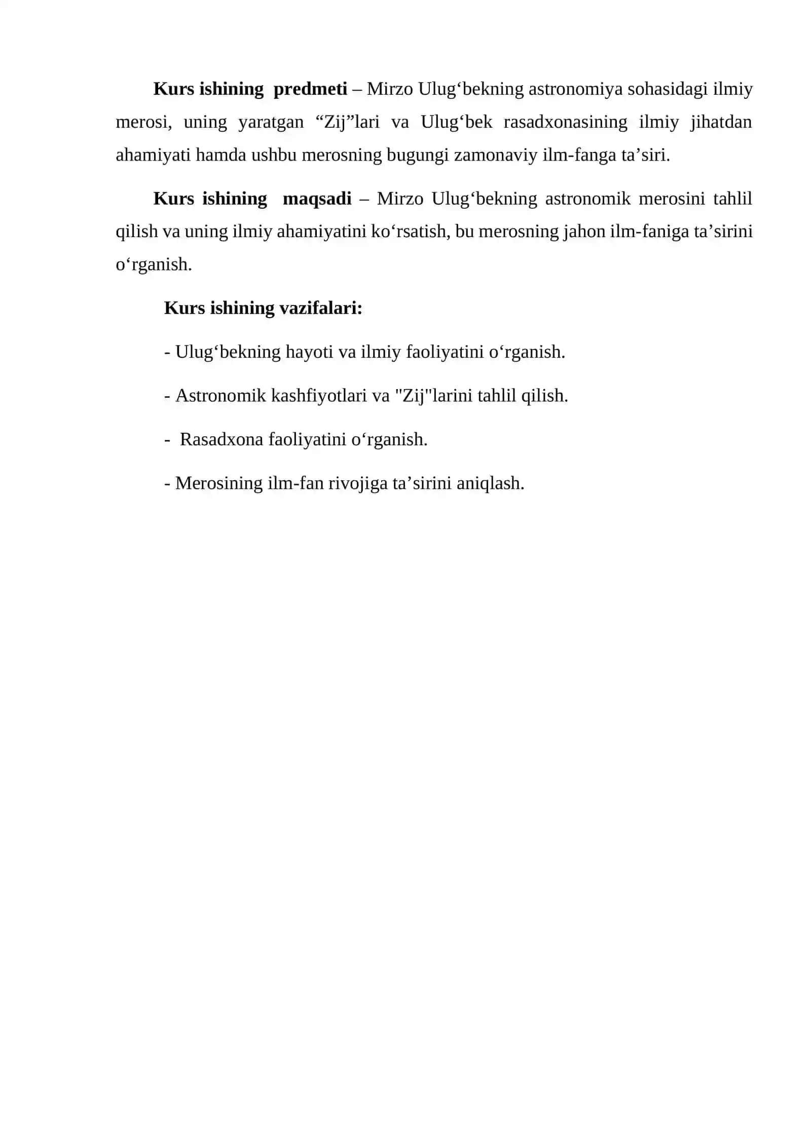 Mirzo Ulug'bek va uning astronomik merosi 4