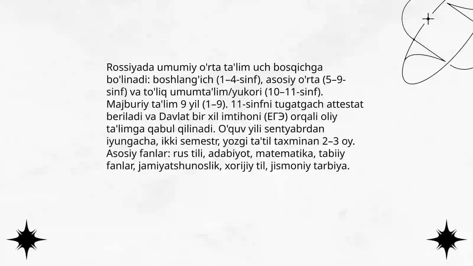 Rossiya davlat talim tizimi 4