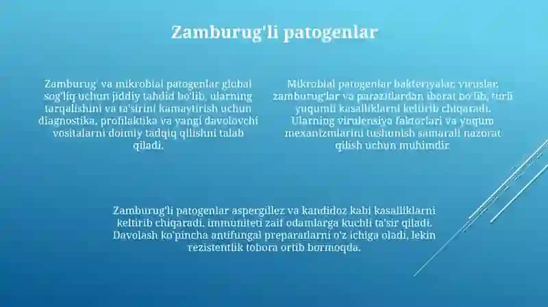 Zamburug'li patogenlar 4