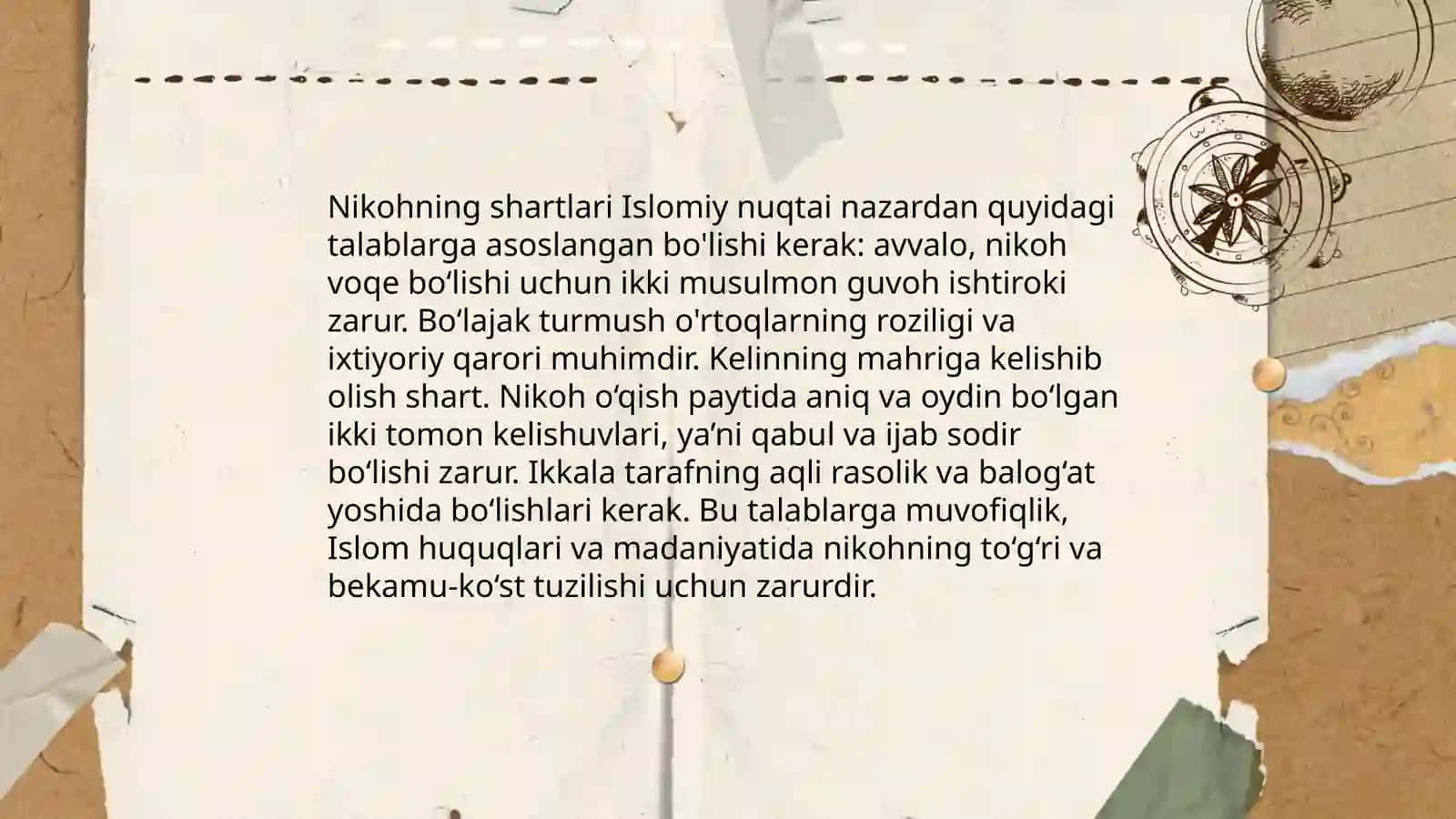 Islom huquqshunosligida oila, nikoh, taloq, idda, zihor tushunchalari 4