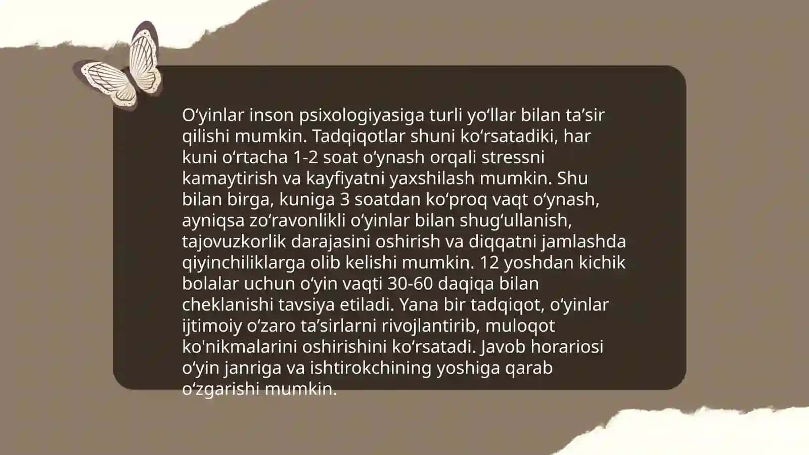 Virtual oʻyinlarning yoshlar onggiga tasiri 4