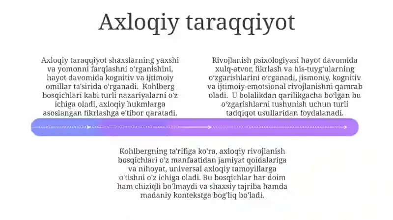 Psixologiyaning rivojlanish bosqichi 4