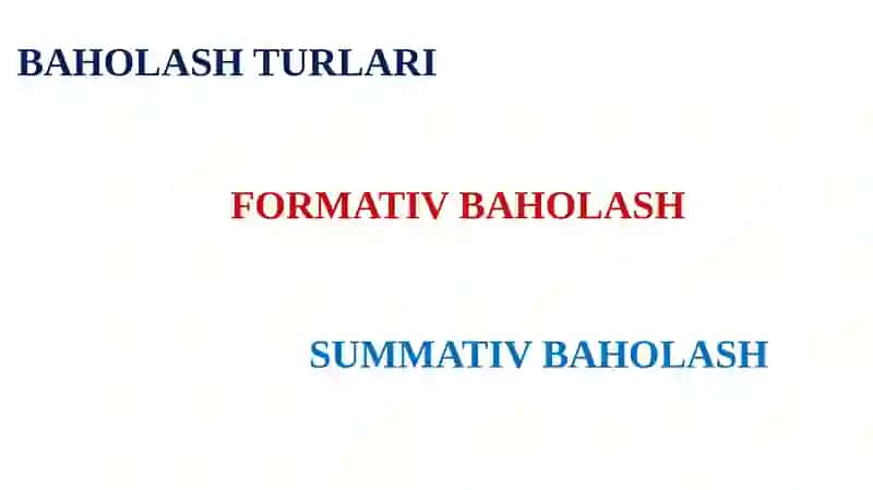 O‘quvchilar bilimini baholashning yangi tizimi 4