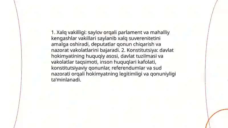 Xalq hokimyatchiligining konstitusiyaviy asoslari 4
