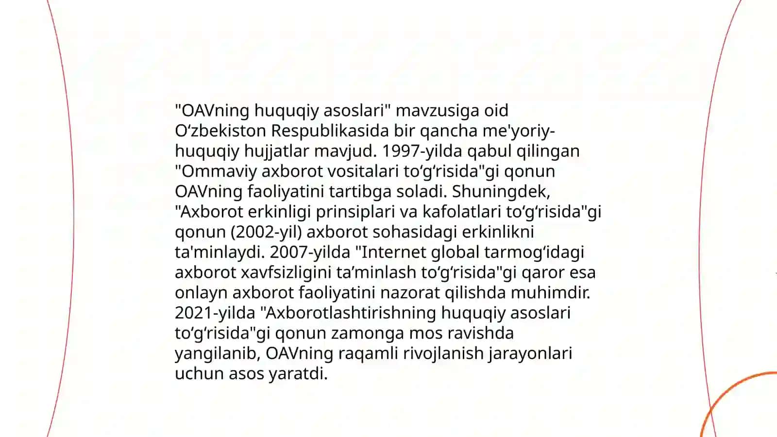 O‘zbekistonda ommaviy axborot vositalarining rivojlanishi 4