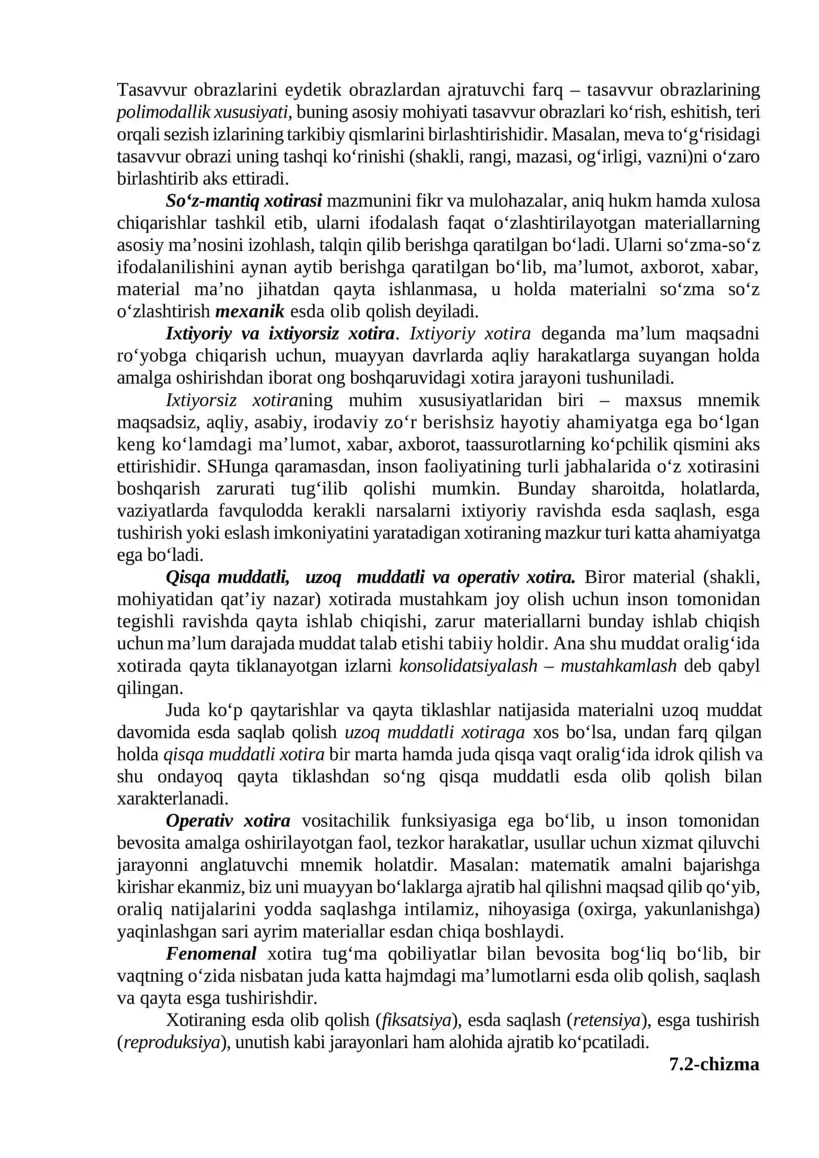 Xotira va mnemik jarayonlar 4