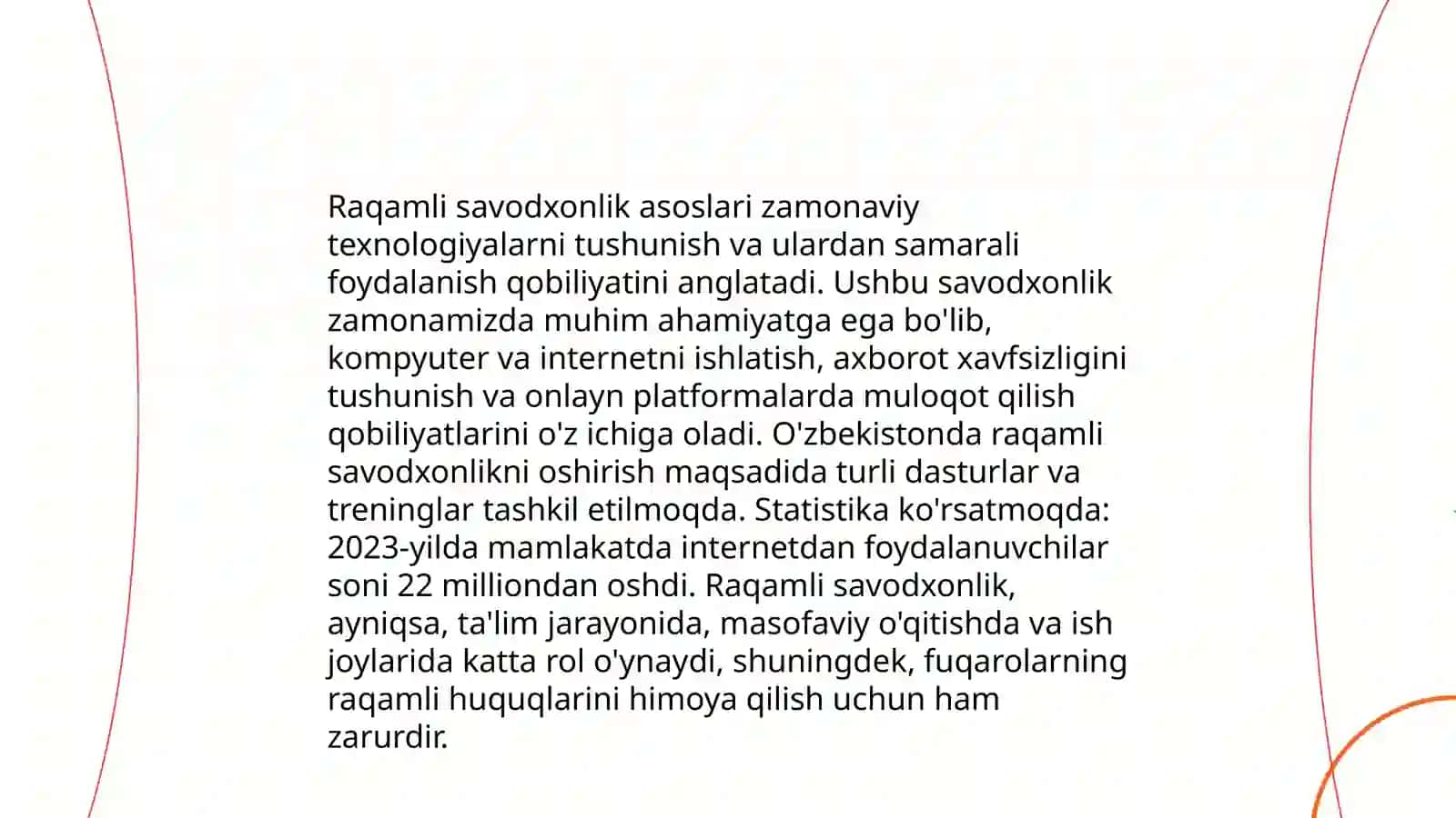 Mediasavodxonlikni qanday oshirish mumkin? 4
