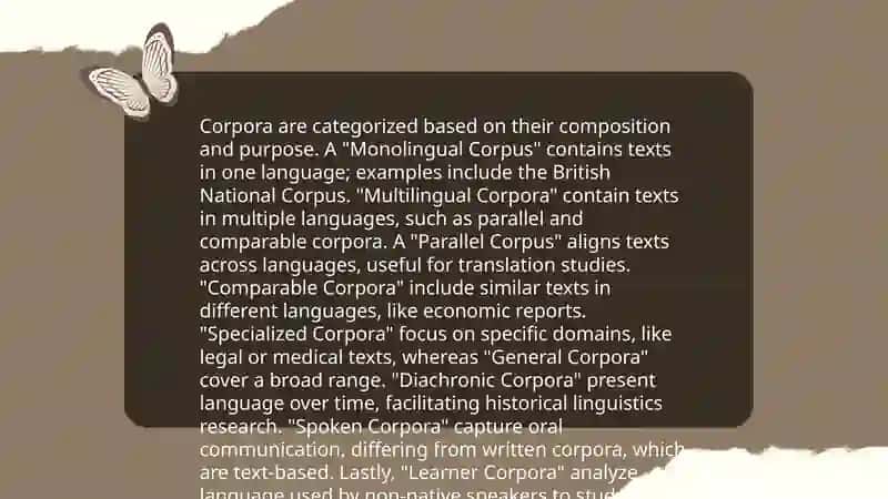 Introduction to corpus linguistics for stylistic analysis 4