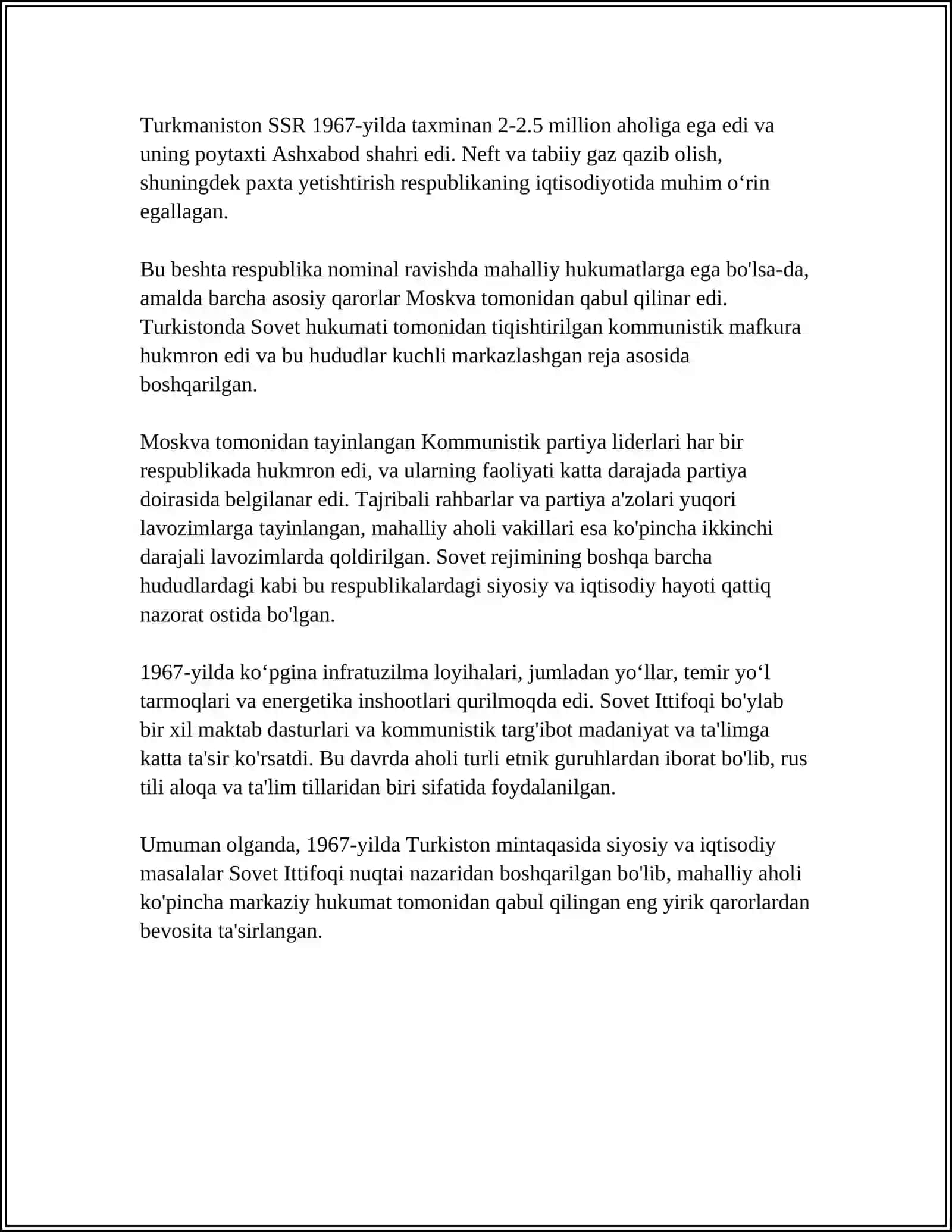 Turkistonning (1967 - 1934) YIL TARIXIY GEOGRAFIYASI 4