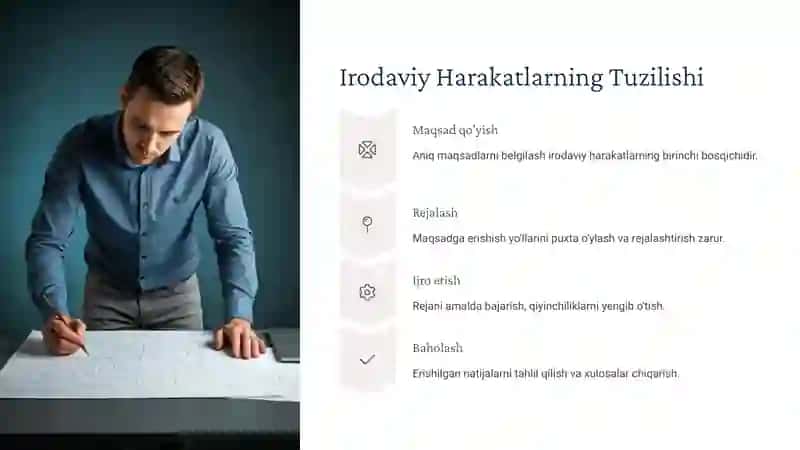 Irodaviy harakatlar haqida tushuncha 4